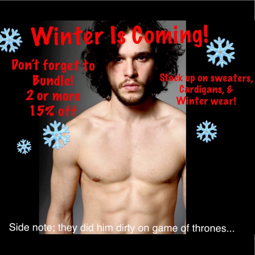 Winter clothing! Women’s, children’s, and baby’s.